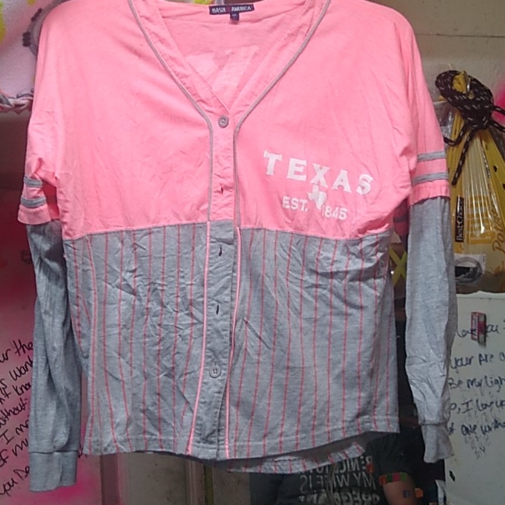 Button up shirt Texas state shirt